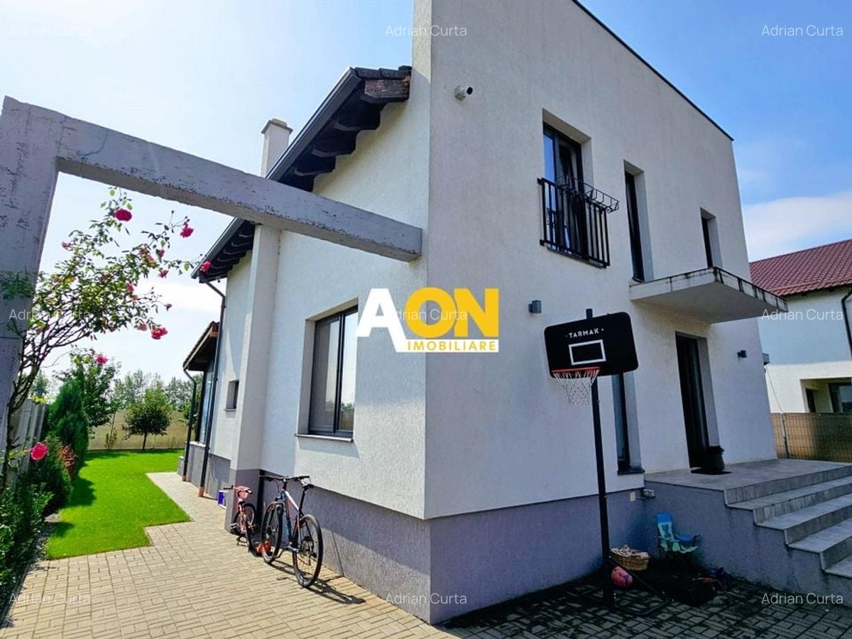 Casă modernă S+P+M, 5 camere, 423 mp teren, cartier Orizont, Micești - 2