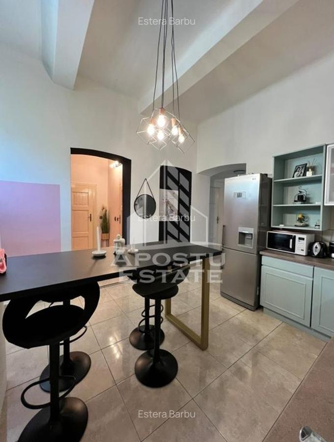 Apartament cu 2 camere semidecomandat, mobilat în Central - 1