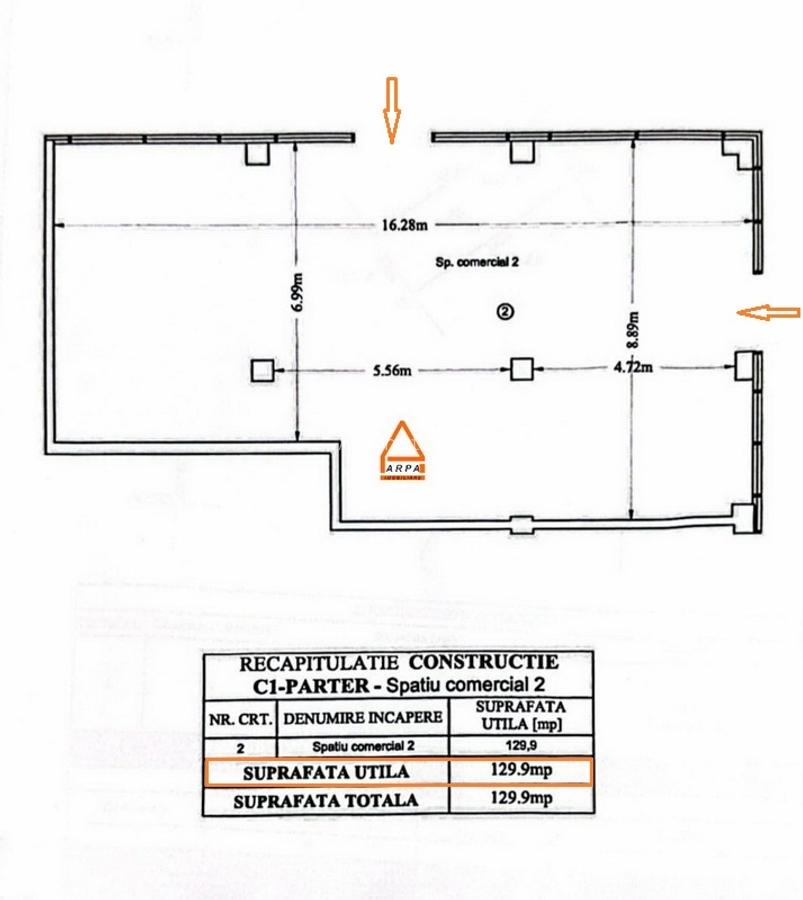 Spatiu comercial - 64 mp - 130 mp - Family Market Bucium - 4
