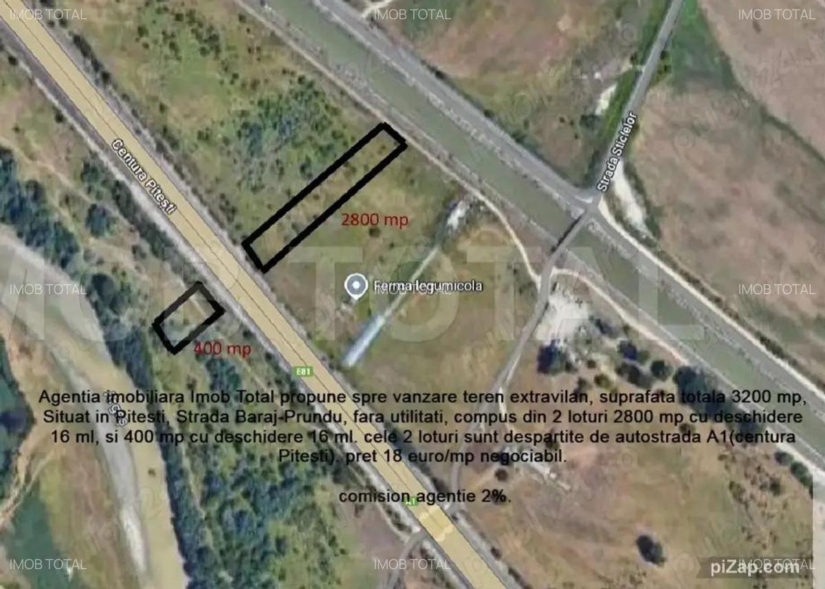 Terenuri Pitesti, zona Sticlelor( Baraj Tudor Vladimirescu) - 4