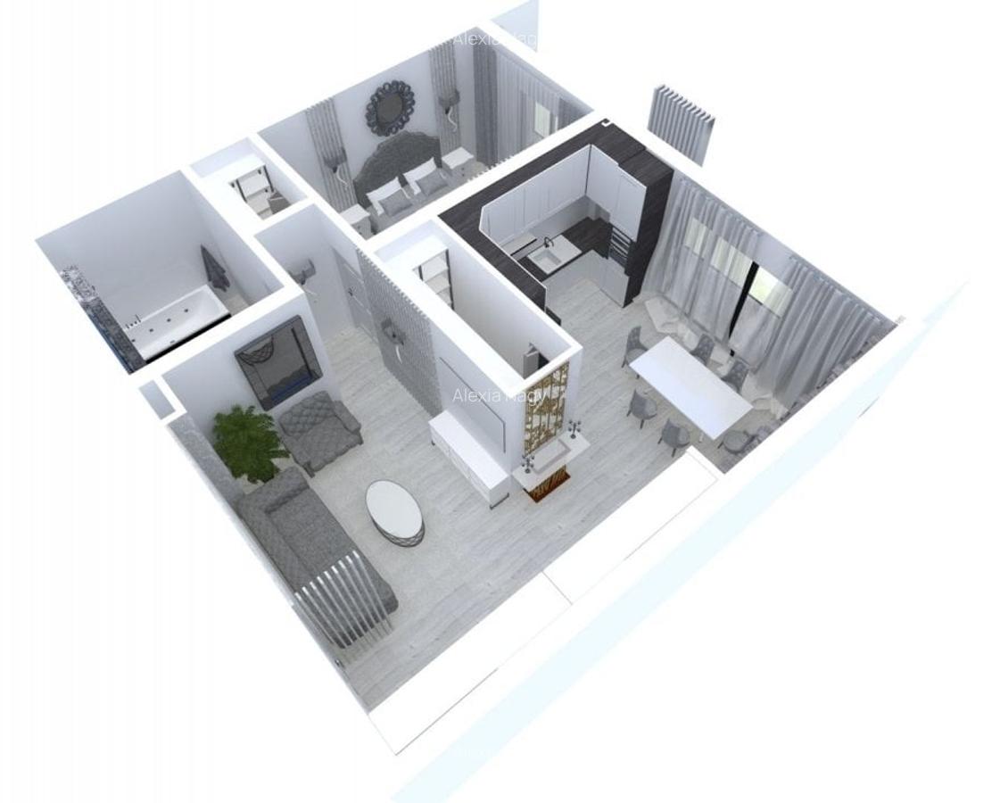 Apartament cu 2 camere decomandat în Sântandrei - 4