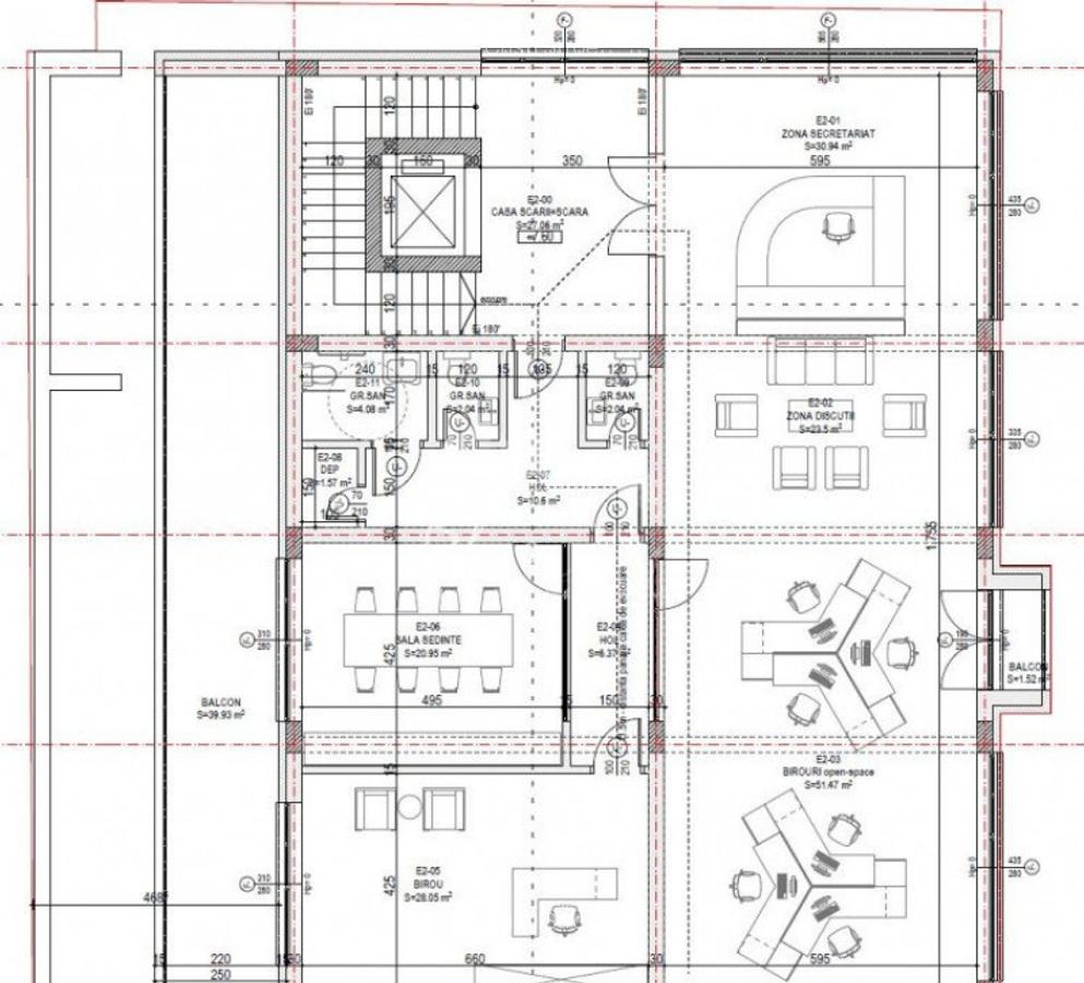 Spatiu comercial 287 mp situat in cladire noua, zona Faleza - 11