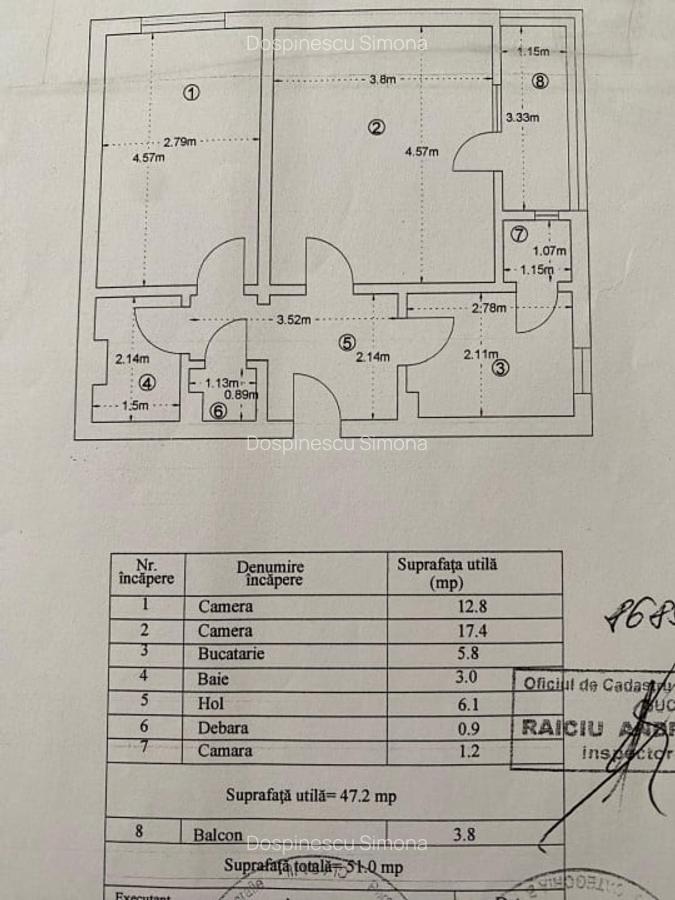 2 Camere | Camil Ressu | Dristor | metrou 3' - 8