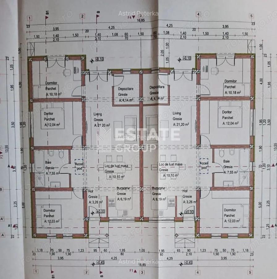 Duplex cu 4 camere in Mosnita Noua - 5