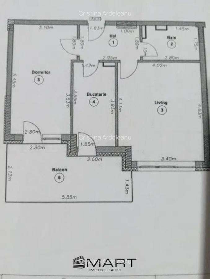 Apartament 2 camere, decomandate, Vivamus - 8 Apartament 2 camere, decomandate, Vivamus - 8