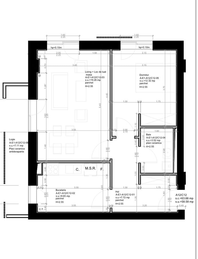 Apartament cu 2 camere decomandat în Aviației - 3