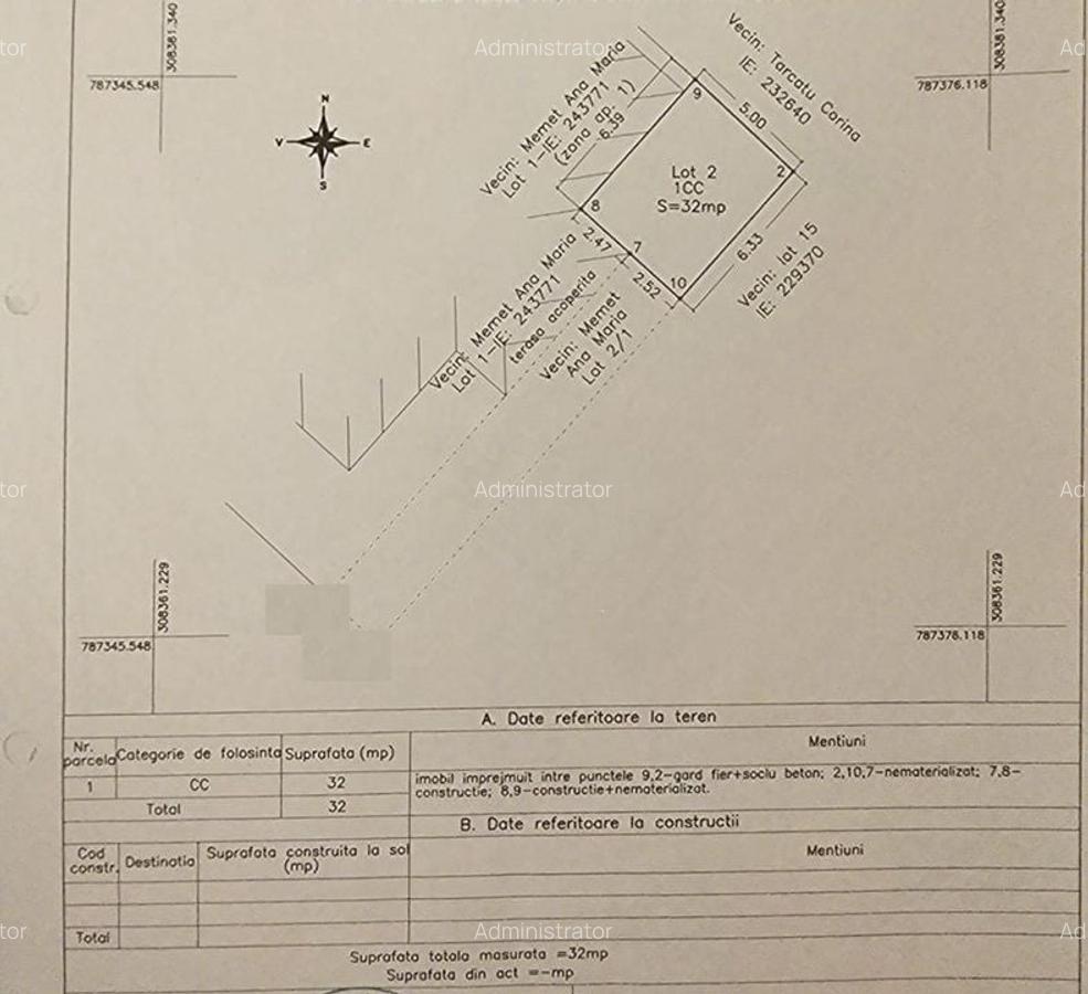Trei camere cu curte in proprietate. - 9