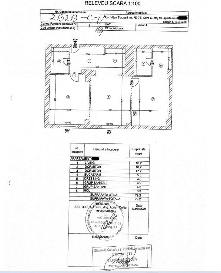 Dristor, Rin Grand Residence, apartament lux 3 cam., avans 49% +TVA-rate - 17
