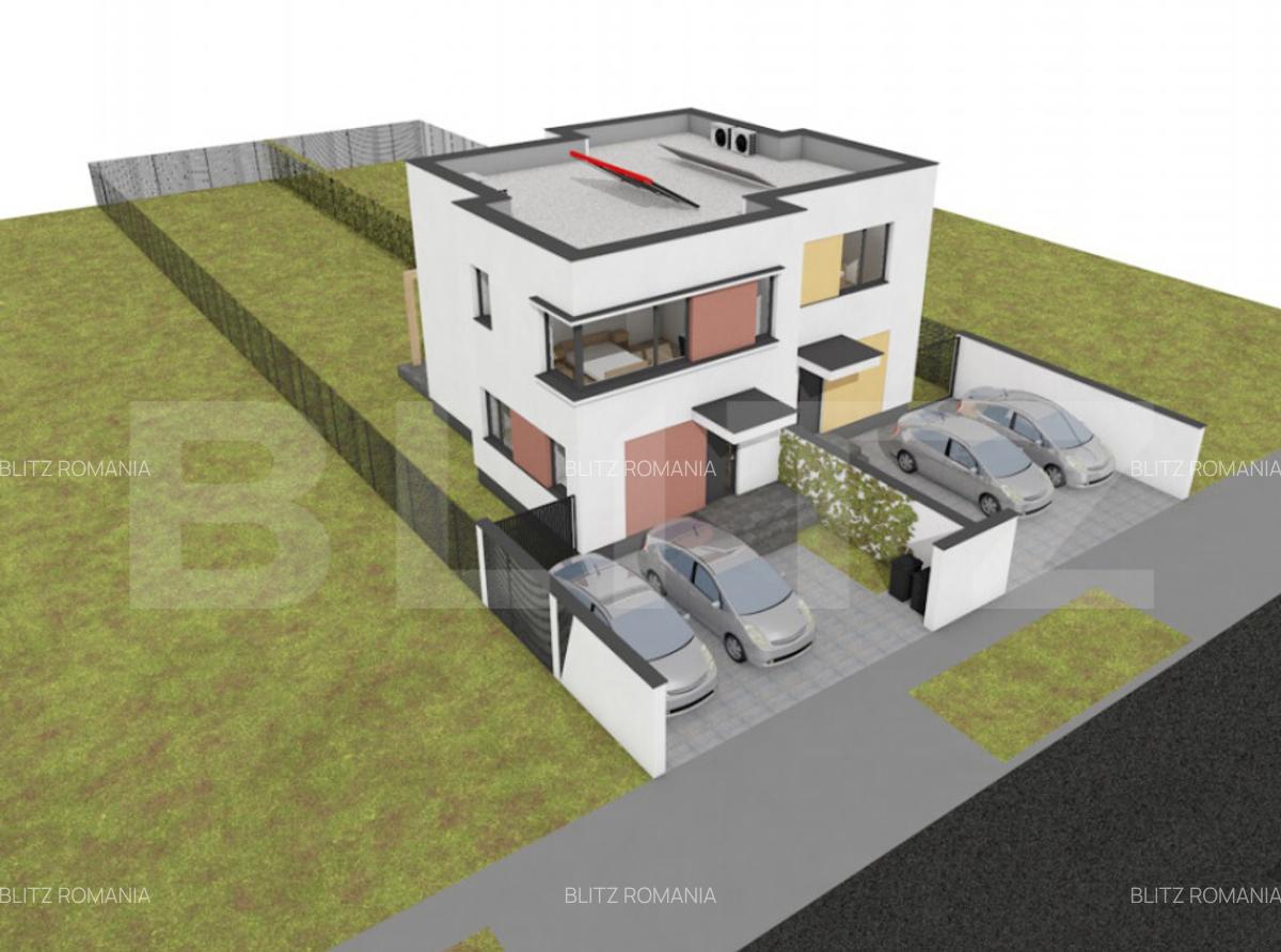 Duplex 3 camere, Su = 84,4 mp, St= 369,5 mp, Mosnita Noua - 1