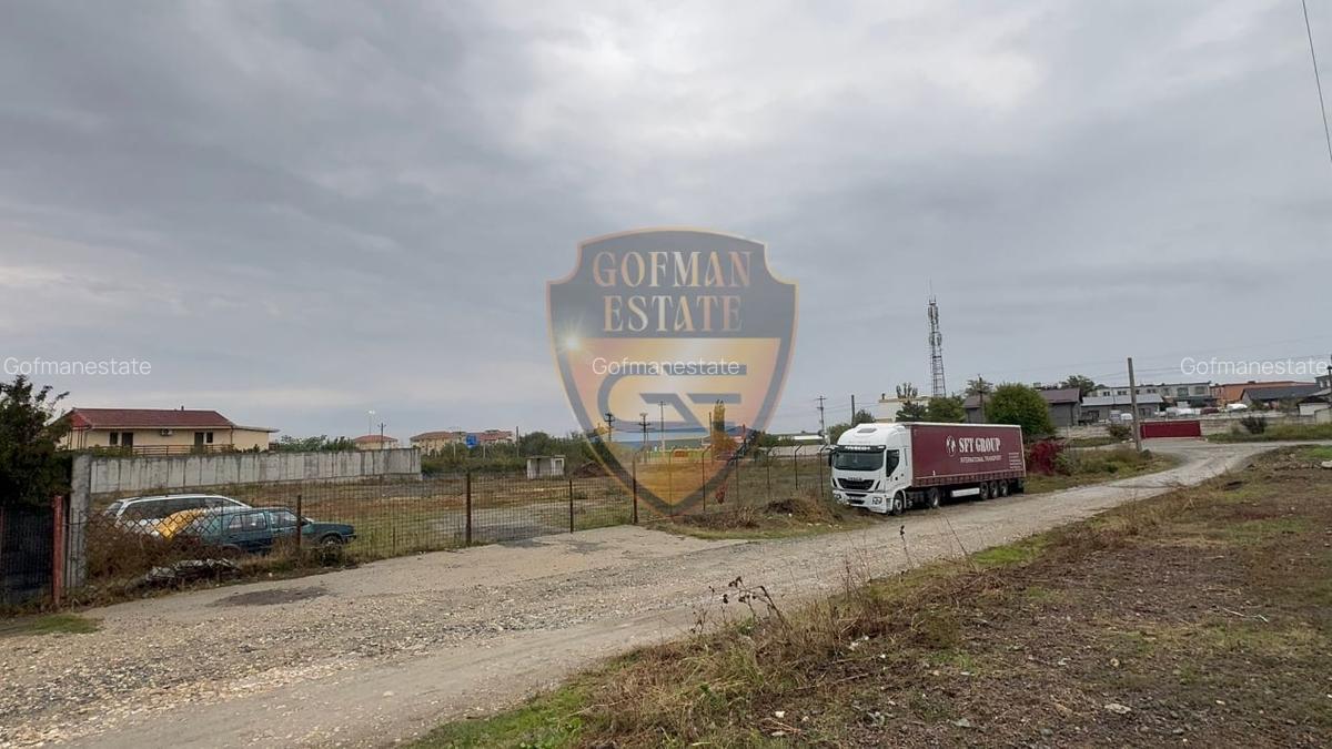 Teren pe colt intravilan pietruit imprejmuit varianta Ovidiu, Autostrada A2 - 2 Teren pe colt intravilan pietruit imprejmuit varianta Ovidiu, Autostrada A2 - 2