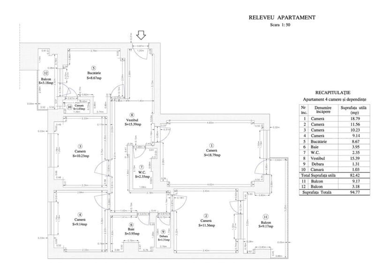 Vanzare apartament 4 camere Circului - 2
