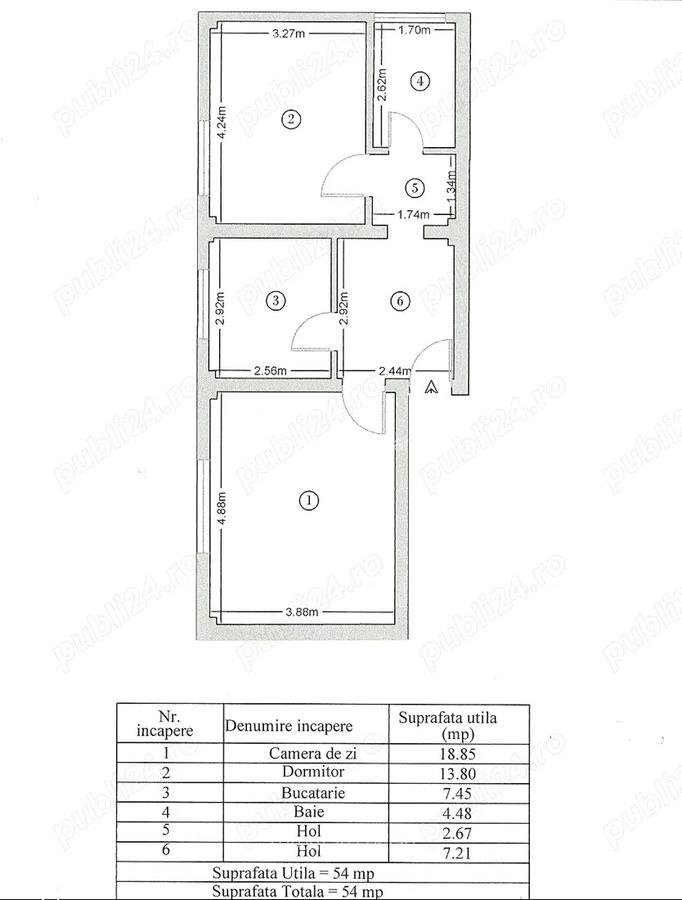 Apartament 2 camere, parter, strada inchisa loc de parcare inclus in CF Timi?oara - 12