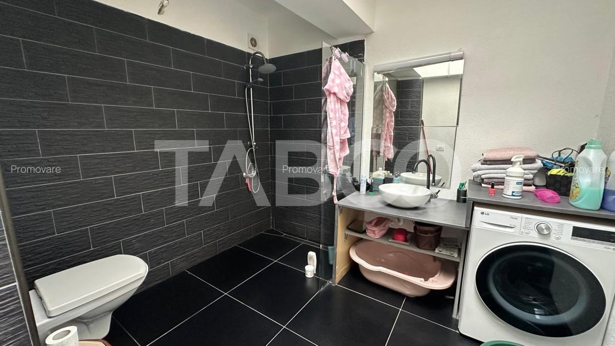 Apartament 70 mpu 3 camere pod privat parcare zona Turnisor Sibiu - 4