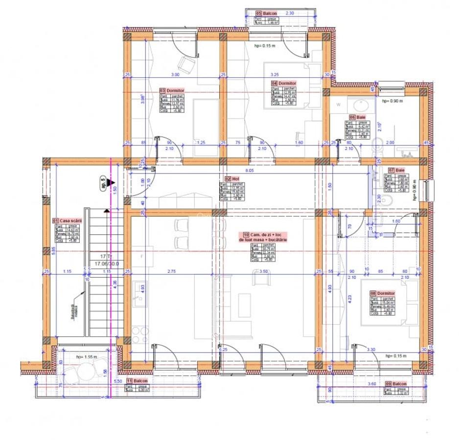 0% comision! Apartament 4 camere in bloc NOU, 94 mp utili, la 1 km de Primarie - 3