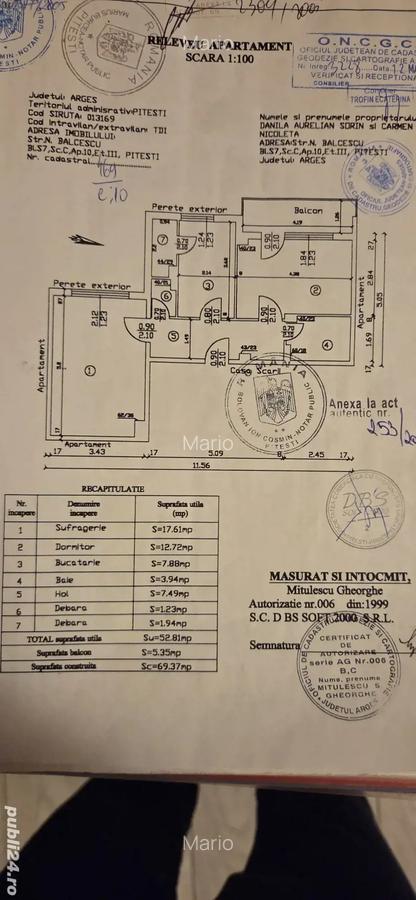 Apartament 2 camere confort 1 decomandat zona Rolast - 10 Apartament 2 camere confort 1 decomandat zona Rolast - 10
