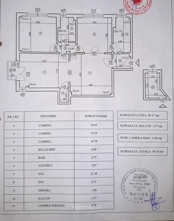 Apatament 4 Camere, 95m , Calea Calarasilor, Piata Muncii - 1