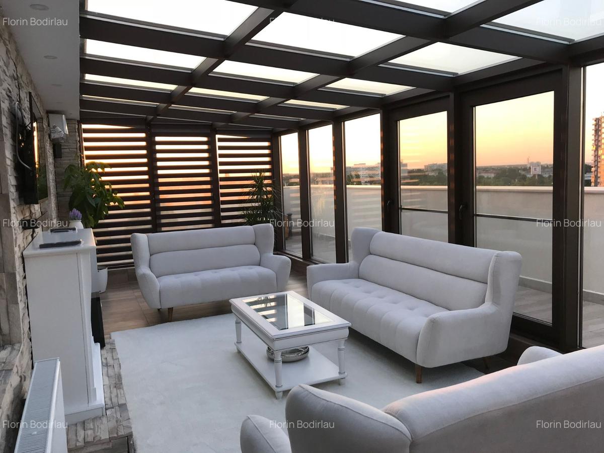 Penthouse 3 camere | Terasă 80 mp | 3 locuri parcare | Mobila si finisaje premiu - 8