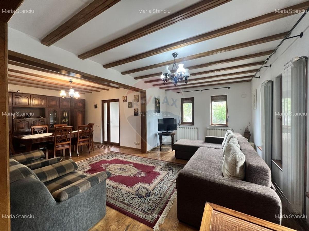 Casa de lemn cu teren generos de 1312 mp de vanzare in Fundulea - 14