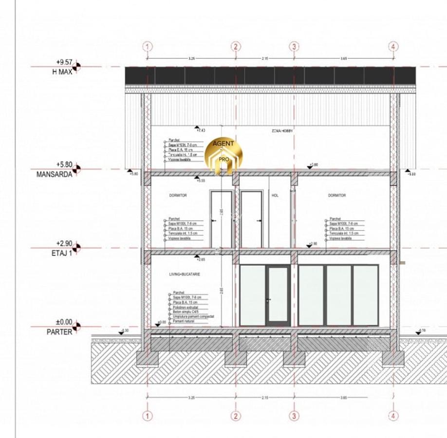 Vila Individuala P+1+M - 300mp teren - Otopeni Odaile - 7