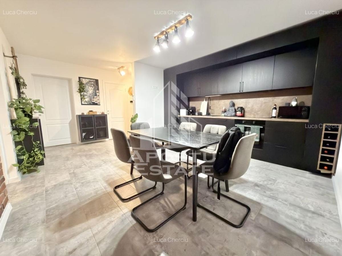 Apartament cu 3 camere mobilat si utilat, dressing si debara in Giroc. - 2