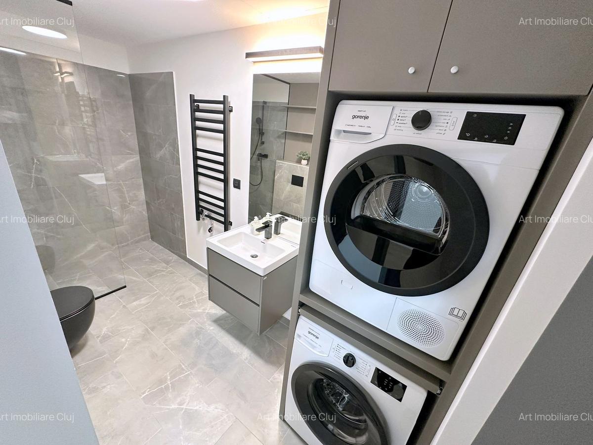 Apartament cu 2 camere semidecomandat, mobilat în Central - 11