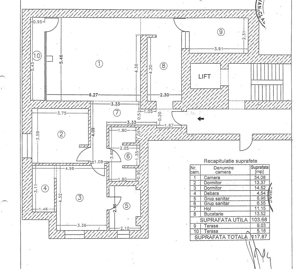 Apartament 3 camere de vanzare lacul Floreasca Rahmaninov, mobilat - 22