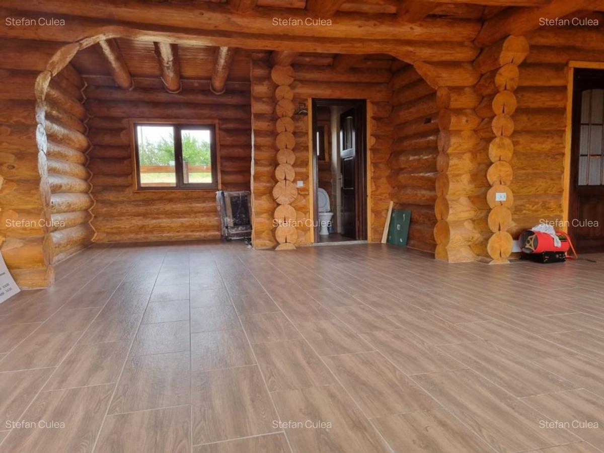 Casa modernizată în 2024 din bușteni de brad - 7 Casa modernizată în 2024 din bușteni de brad - 7