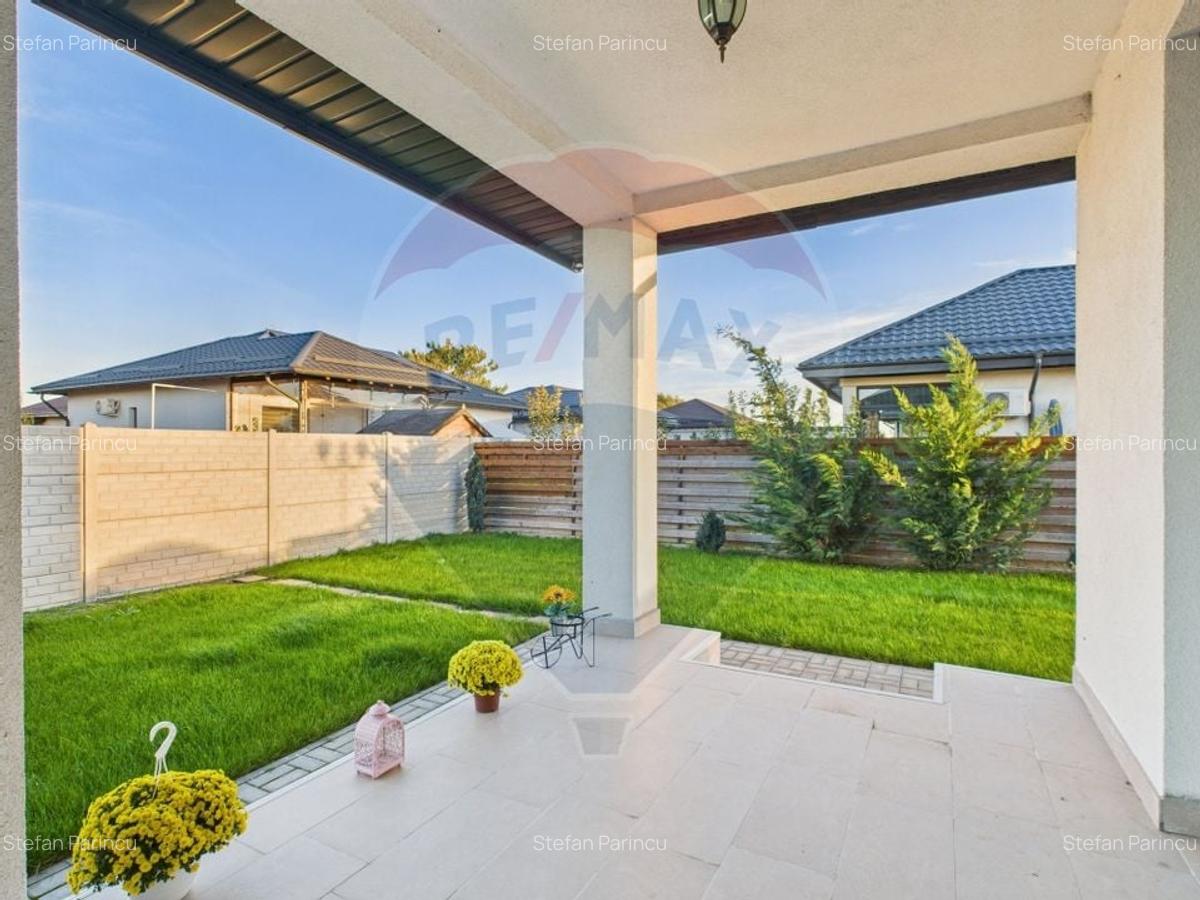 Vila de vanzare cu 4 camere, frumos mobilata si 500mp teren, Corbeanca - 25