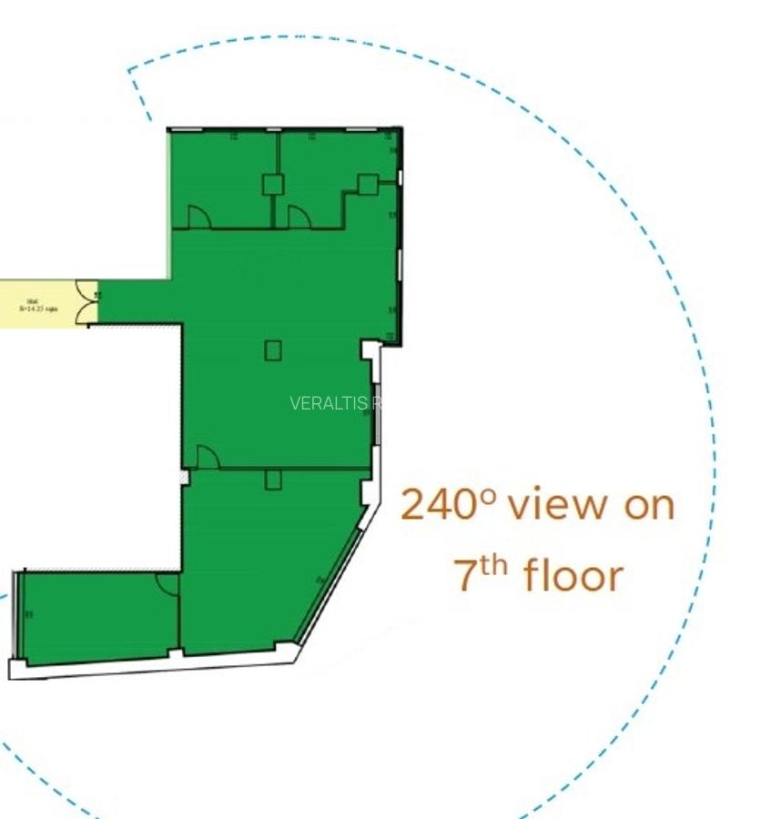 Spațiu de birouri (231 m.p.) spre închiriere – Metropolis Center, București - 7