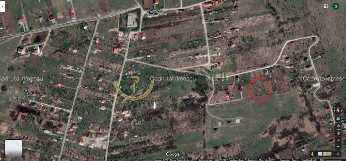 Teren 1,500 mp, vedere panoramica, Sibiu-Daia Noua - 7