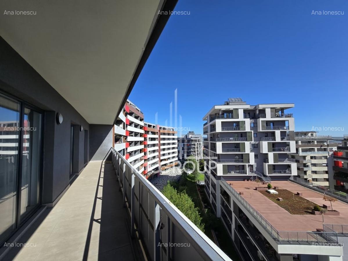 Apartament modern cu 3 camere, 2 bai si terasa de 30 mp, garaj - 18