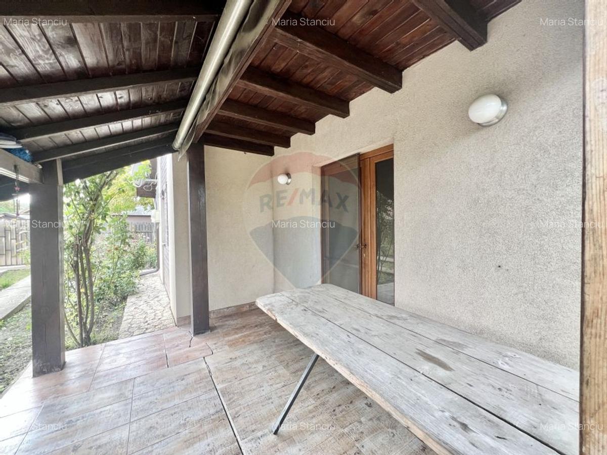 Casa de lemn cu teren generos de 1312 mp de vanzare in Fundulea - 33