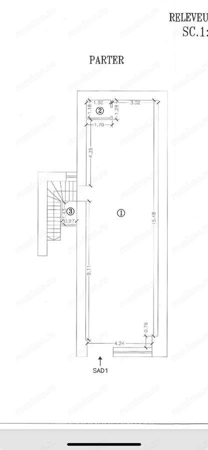 De vanzare spatiu comercial, parter+demisol, strada pietonala, vitrina mare, 166 mp, zona Unirii - 11 De vanzare spatiu comercial, parter+demisol, strada pietonala, vitrina mare, 166 mp, zona Unirii - 11