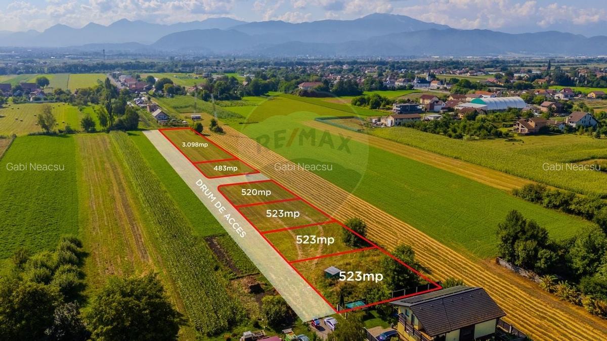 COMISION 0% Teren 520mp Brasov / Stupini - 2