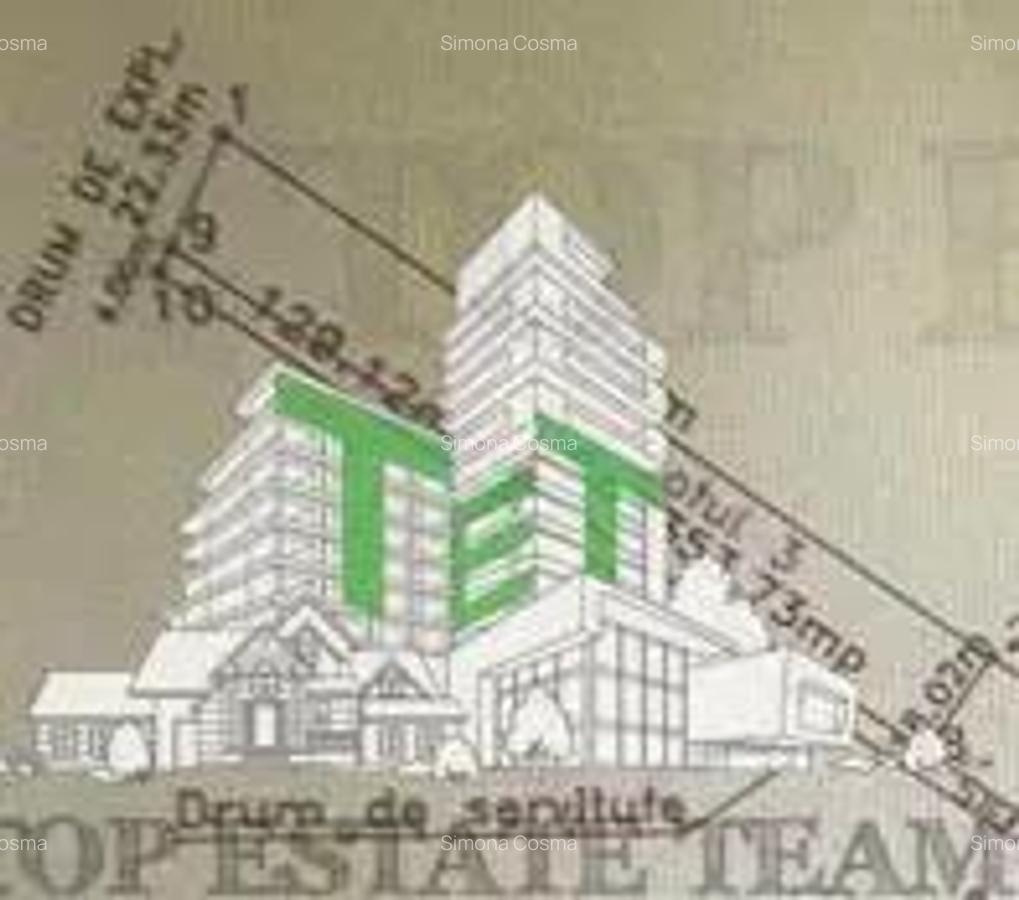 Teren intravilan de vanzare 2.353 mp, investitie pentru constructii industriale, depozite, showroom, - 2