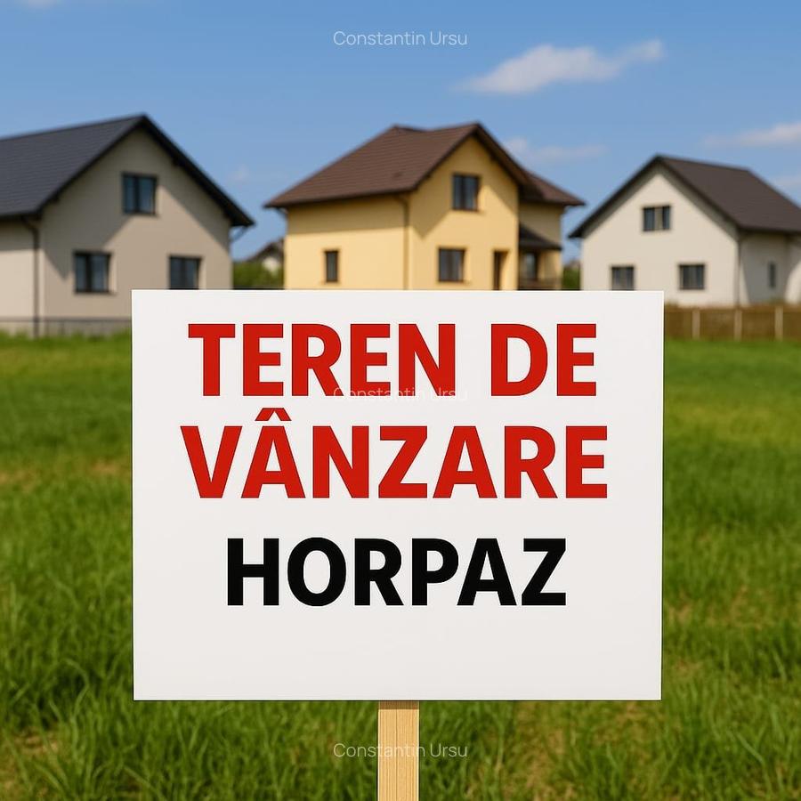 Teren de vânzare 980 m², zonă premium Horpaz - 1
