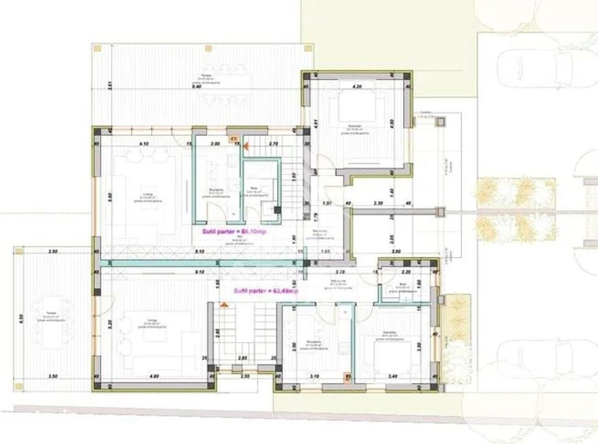 DUPLEX DE VANZARE cu suprafata foarte generoasa in Giarmata Mare - 9