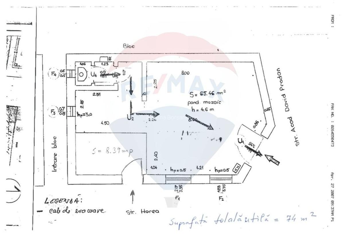 Spațiu comercial, 73.85 mp în Gară - 8