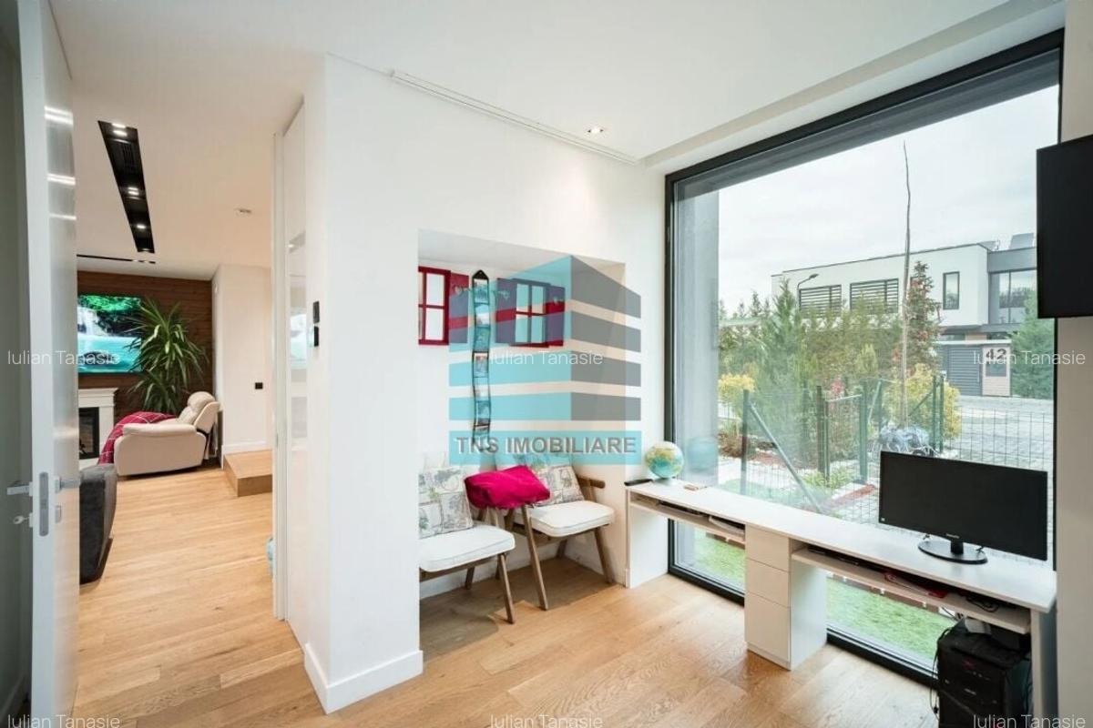 Otopeni-Tunari- Vila Lux- 4 Cam+Gradina- Mobilata-Utilata-Complex Exclusivist - 6