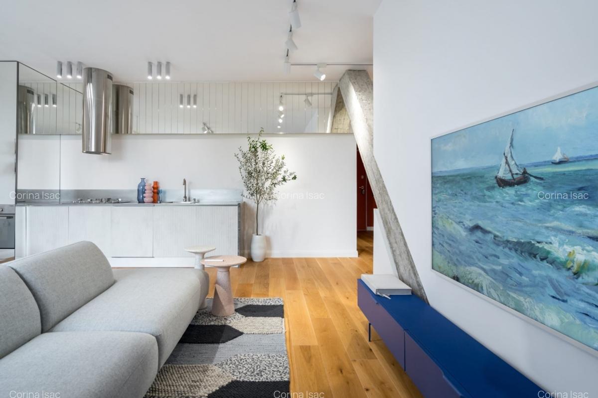 Apartament modern  2 camere de inchiriat, parcare proprie, terasa BELAIR Baneasa - 8