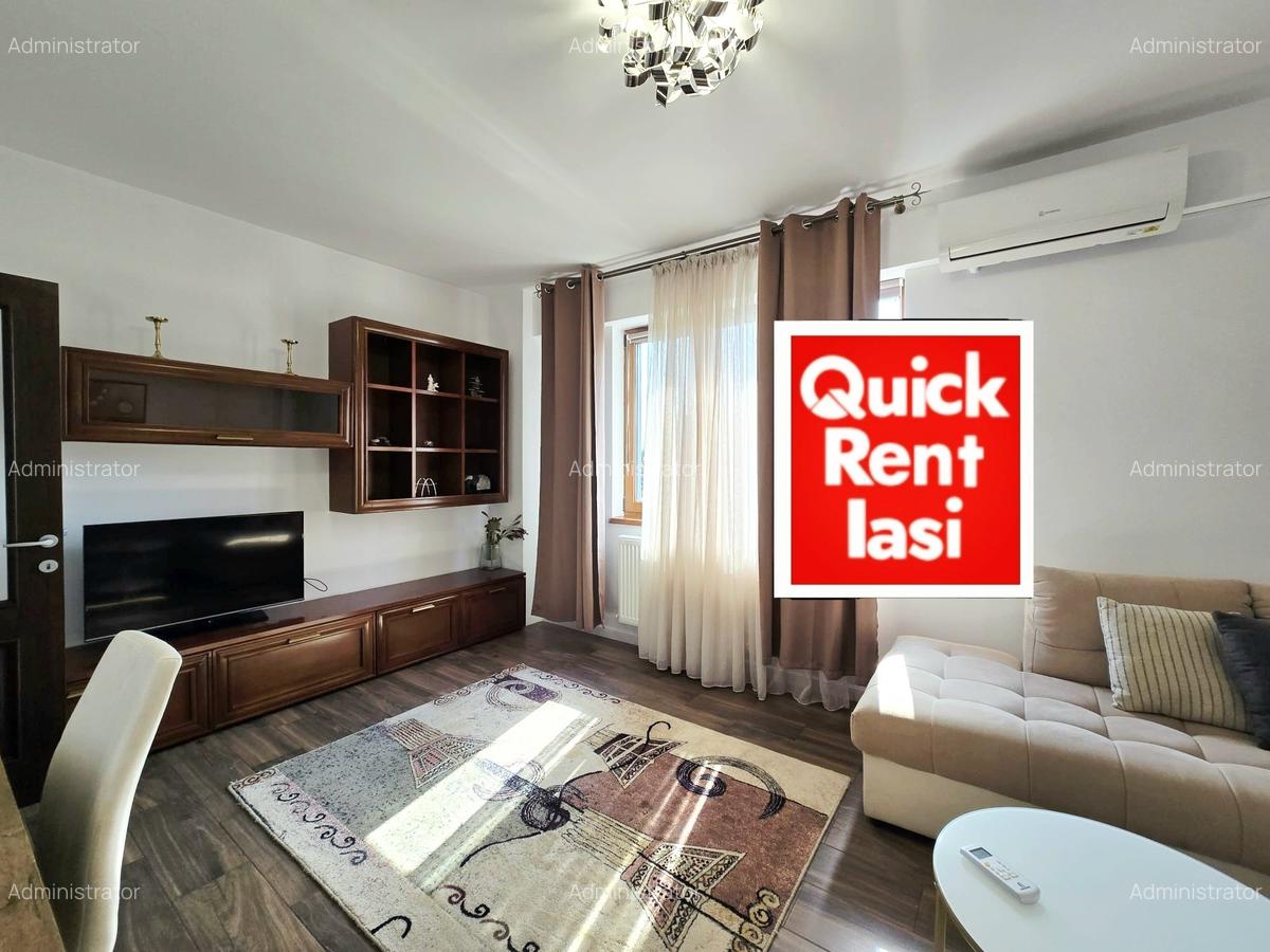 Centru Palas Mall Bloc Nou Apartament 2Camere Decomandat De Inchiriat Iasi - 11