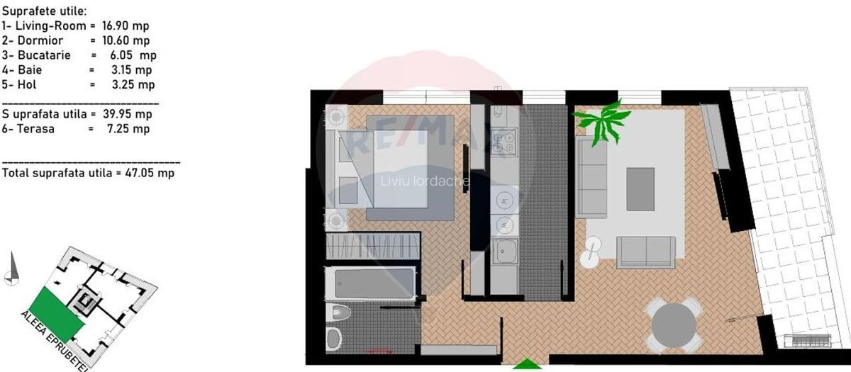 Vanzare Ap 2 camere Camil Ressu - 4