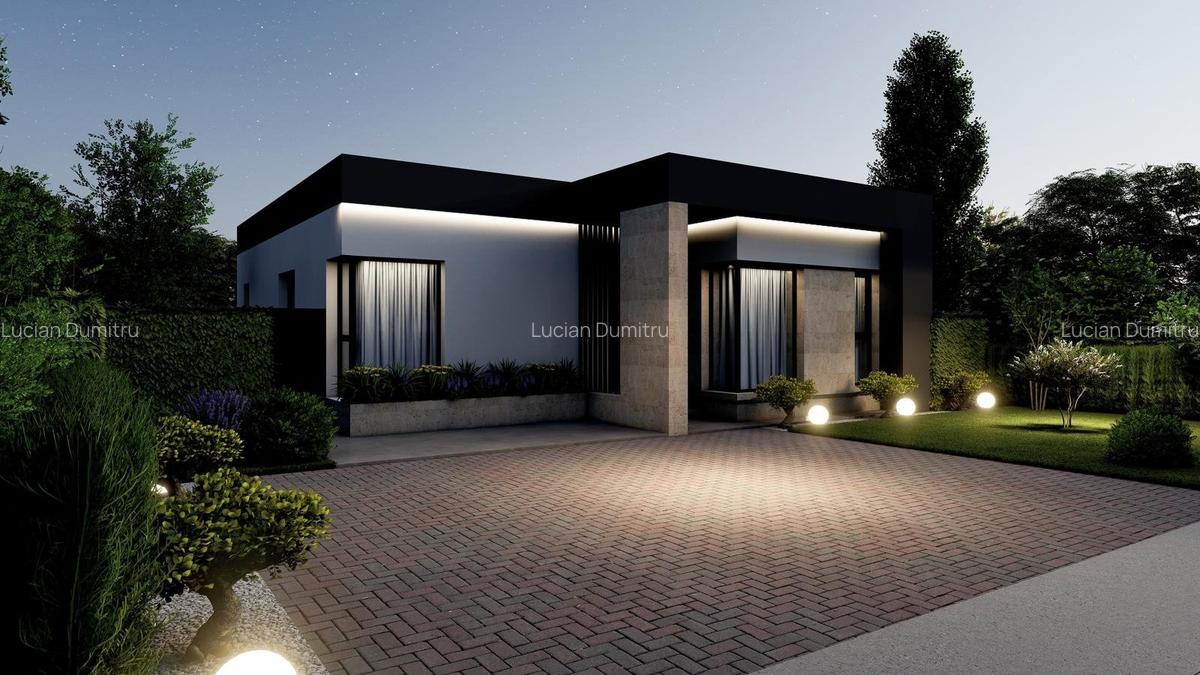 Casă Parter – 4 Camere - Teren 500 mp – Ansamblu Rez. Premium - Berceni/Vidra - 2