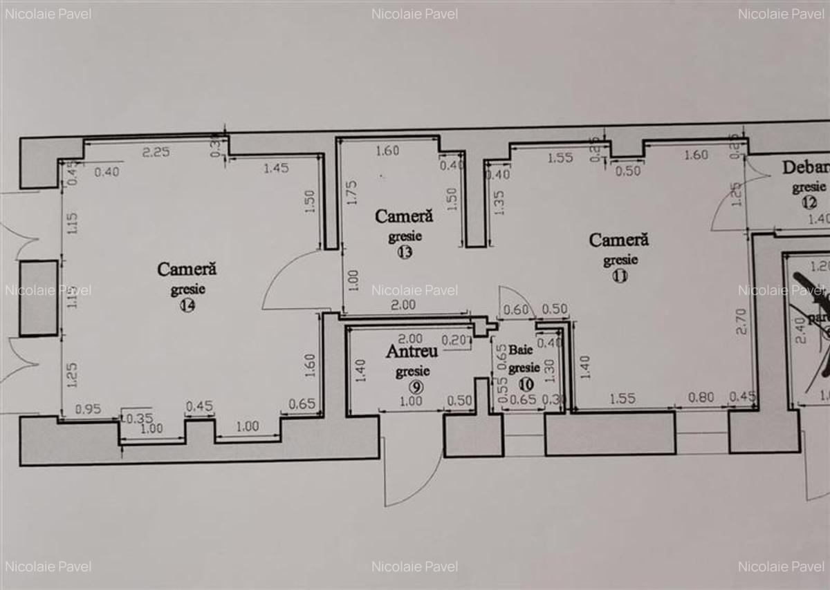 Spațiu comercial, 44 mp în Central - 7
