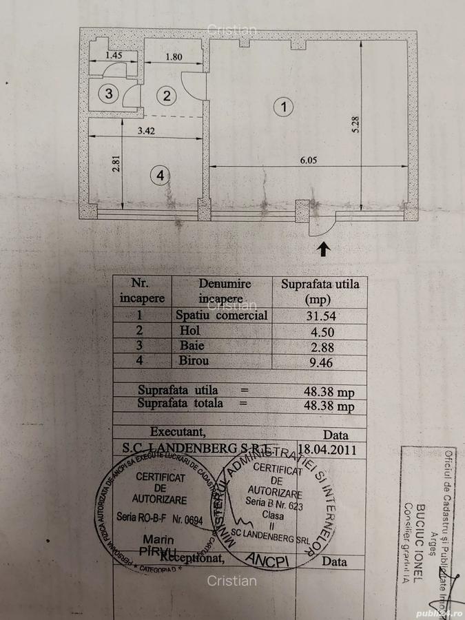 Inchiriez Spatiu Comercial 48 mp Zona Piata - 5 Inchiriez Spatiu Comercial 48 mp Zona Piata - 5