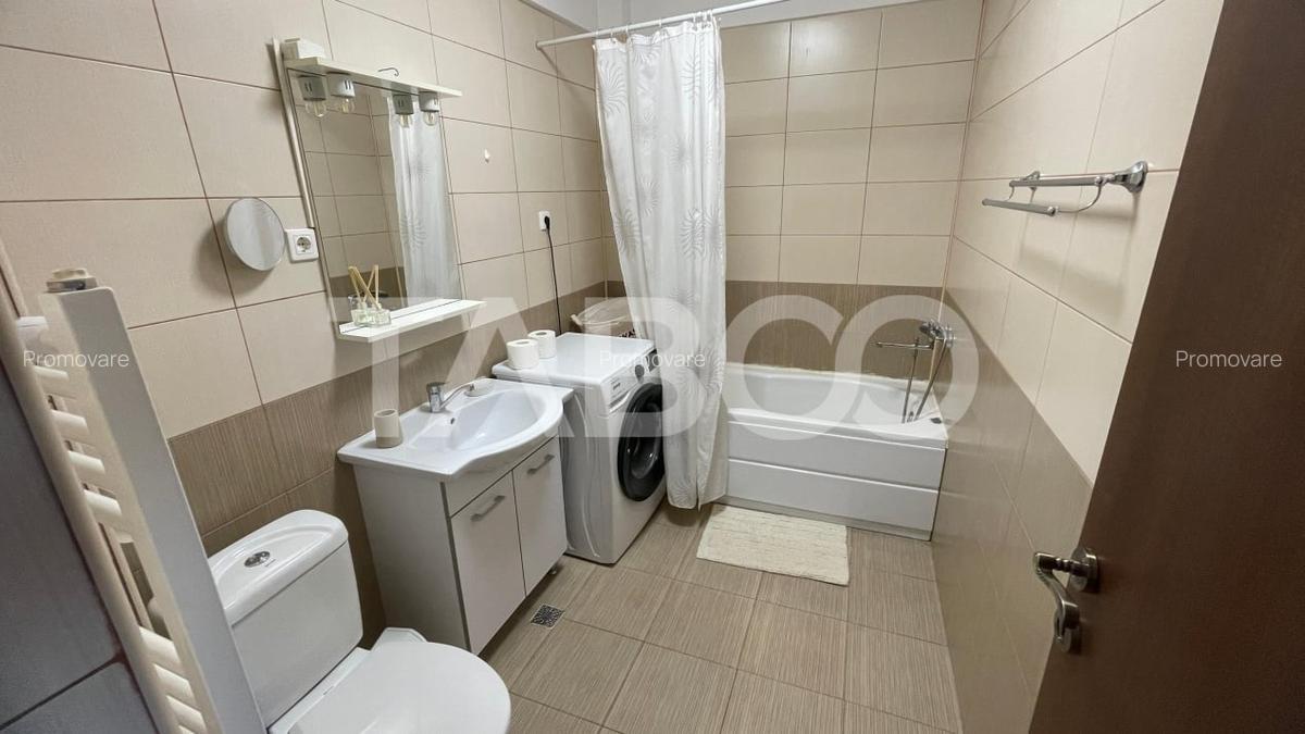 Apartament cu 2 camere balcon si loc de parcare de inchiriat in Sibiu - 4