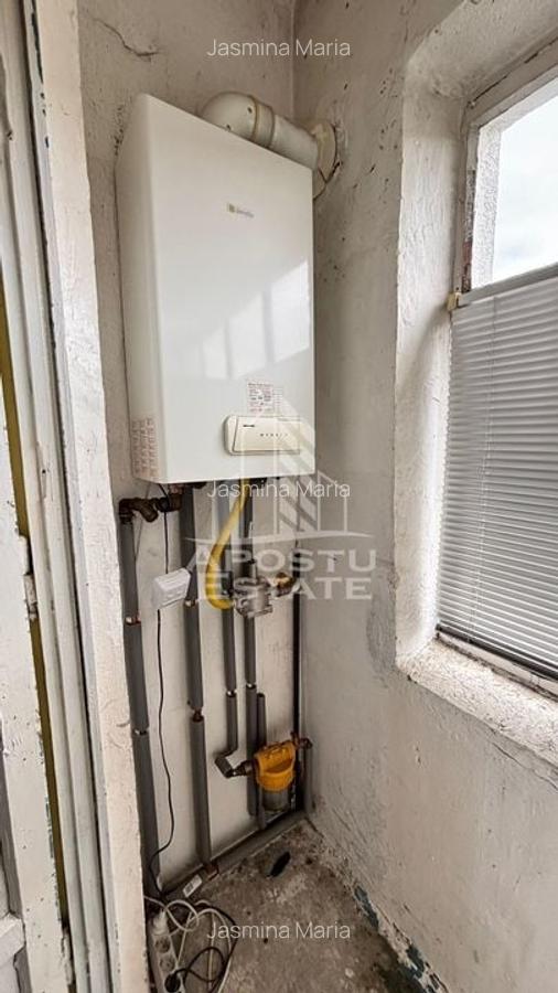Garsoniera de 25 mp cu balcon, centrala proprie - 6