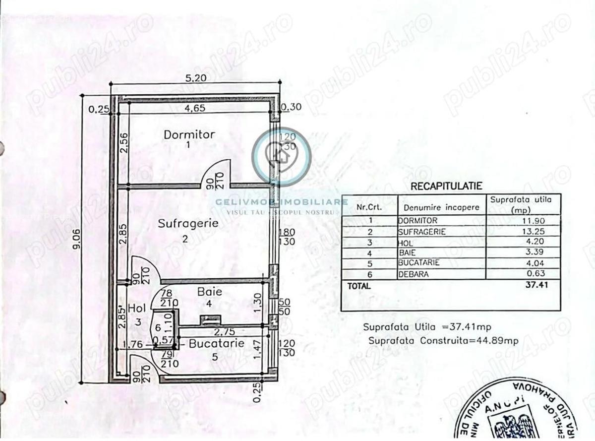 Ploiesti - Malu Rosu, 2 camere, izolat + CT, AC, mobilat si utilat - 2