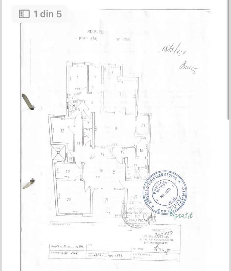 Apartament cu 5 camere semidecomandat, mobilat în Calea Călărașilor - 17