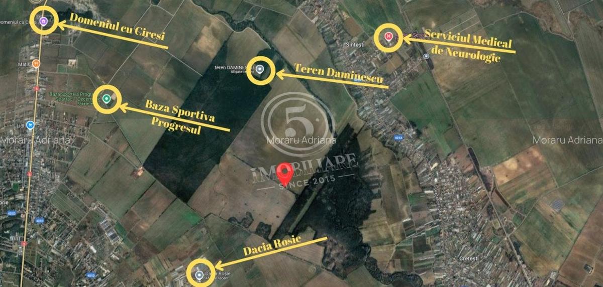 Teren de Vanzare – 6.828 mp, Șintesti, Vidra - 4